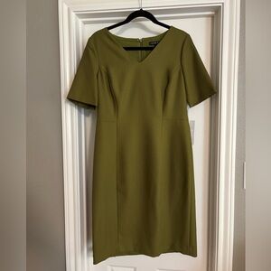 Preston York Green Work Dress